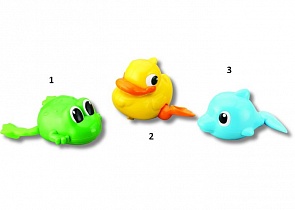 Заводные игрушки для ванной, 3 вида (Keenway, 12292)   